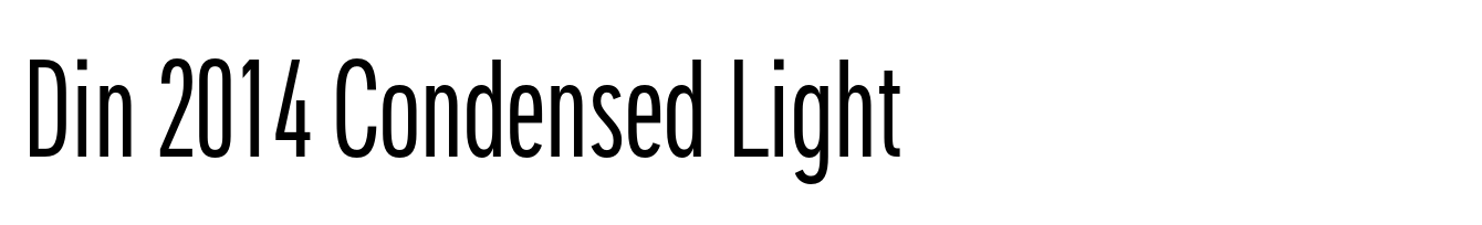 Din 2014 Condensed Light